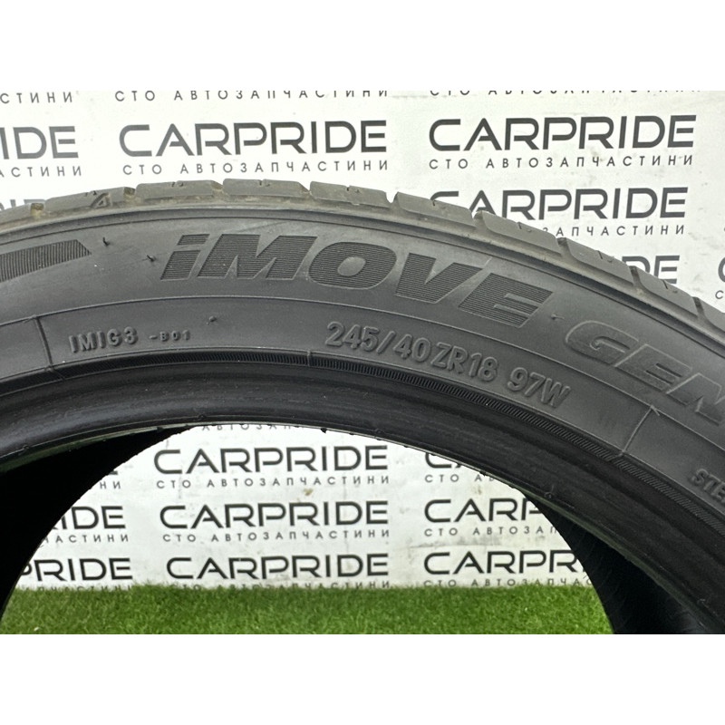 Літні шини 245/40 R18 Ironman Imove Gen3 As 97W (літні шини) AUDI A4 B9 2017 2.0 DBPA