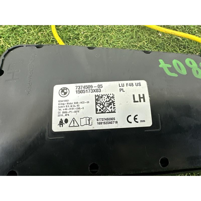 Airbag сидения (airbag/безопасность) BMW X1 F48 2016 2.0 B46B20 72127374509