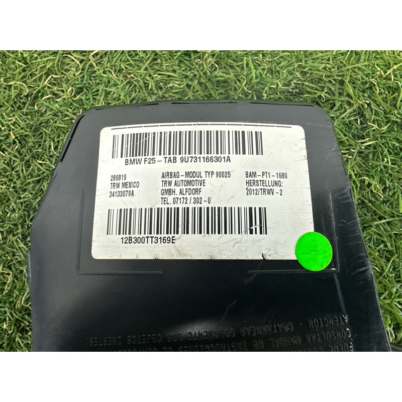 Airbag сидения (airbag/безопасность) BMW X3 F25 2013 3.0 N55B30 72127311663