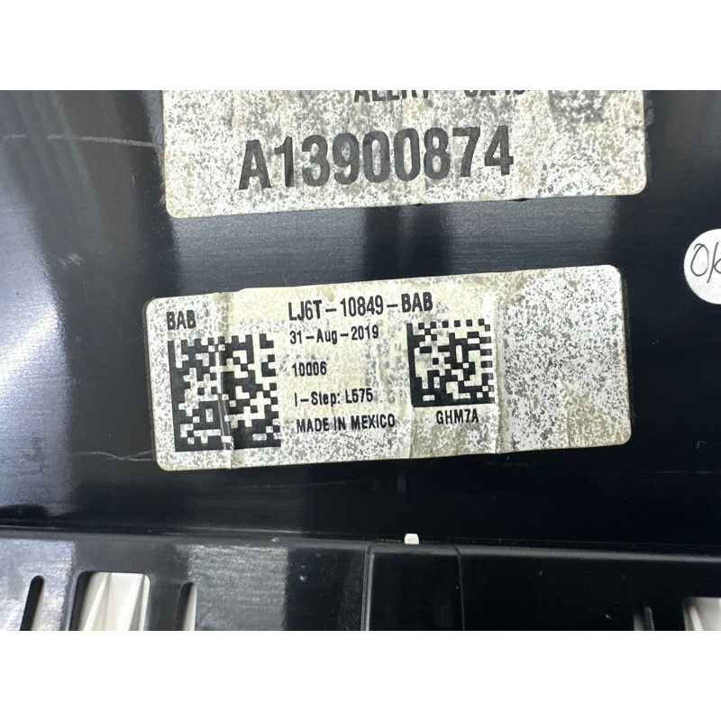 Панель приборов (салон) FORD ESCAPE MK4 2020 1.5 LJ6Z10849BAA