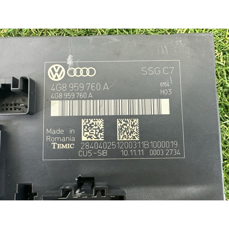Блок управления сиденьем (электрика / блок управления) AUDI A7 4G 2012 3.0 CGXB 4G8959760A