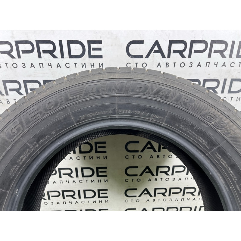 Шины летние 225/65 R17 Yokohama Geolandar G91 (летние шины) Not specified Not specified