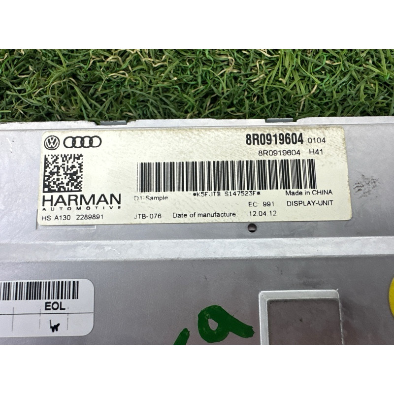 Монитор (электрика) AUDI Q5 8R 2012 2.0 CAEB 8R0919604