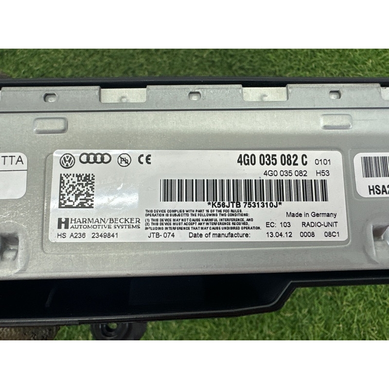 Блок радиоприемника (электрика / блок управления) AUDI Q5 8R 2012 2.0 CAEB 4G0035080C