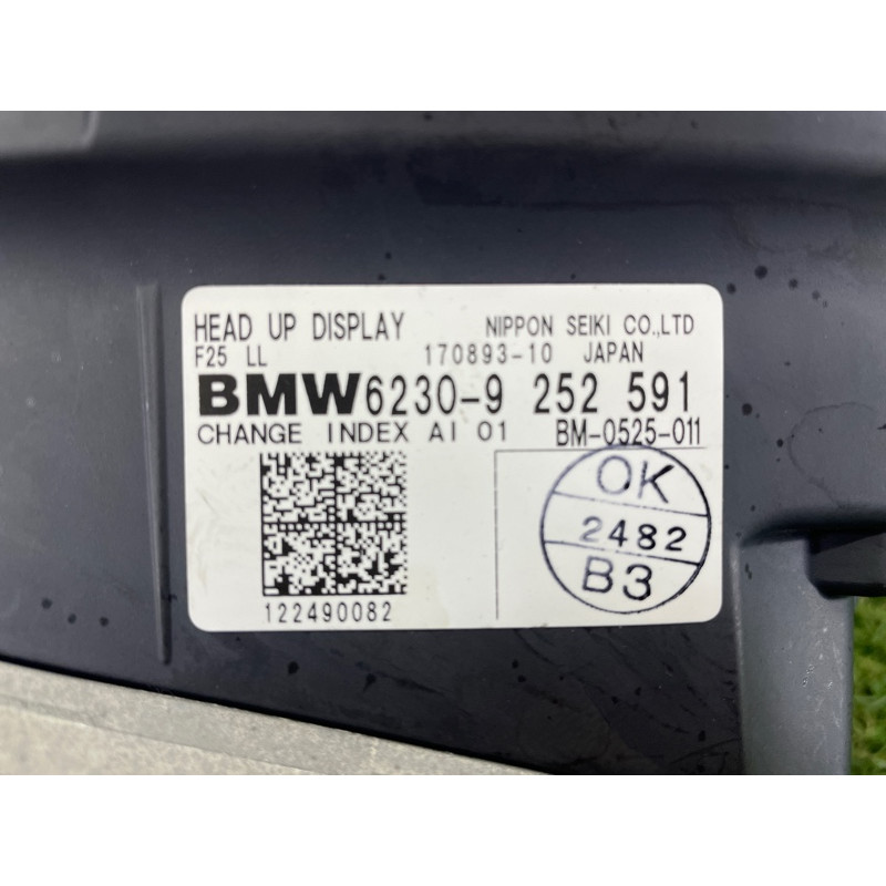 Проекционный дисплей (электрика) BMW X3 F25 2013 3.0 N55B30 62309252591