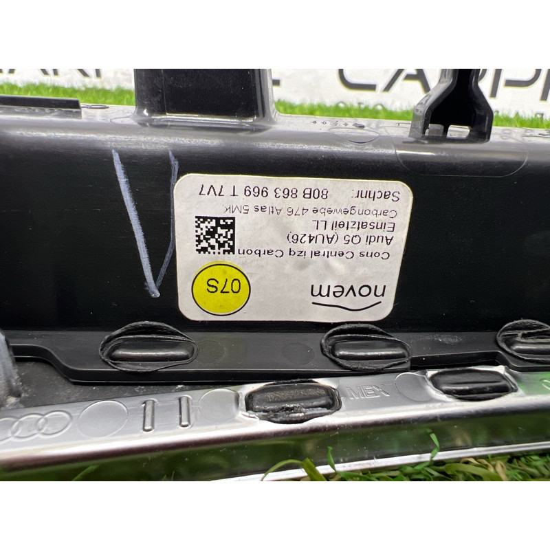 Декоративная накладка центральной консоли (салон) AUDI SQ5 FY 2018 3.0 CWGD 80B863969T7V7