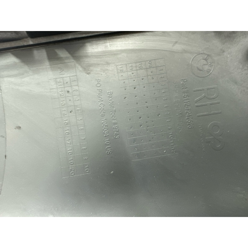 Бампер (наружные элементы кузова) BMW X5 E70 2011 3.0 N55B30 51127227762