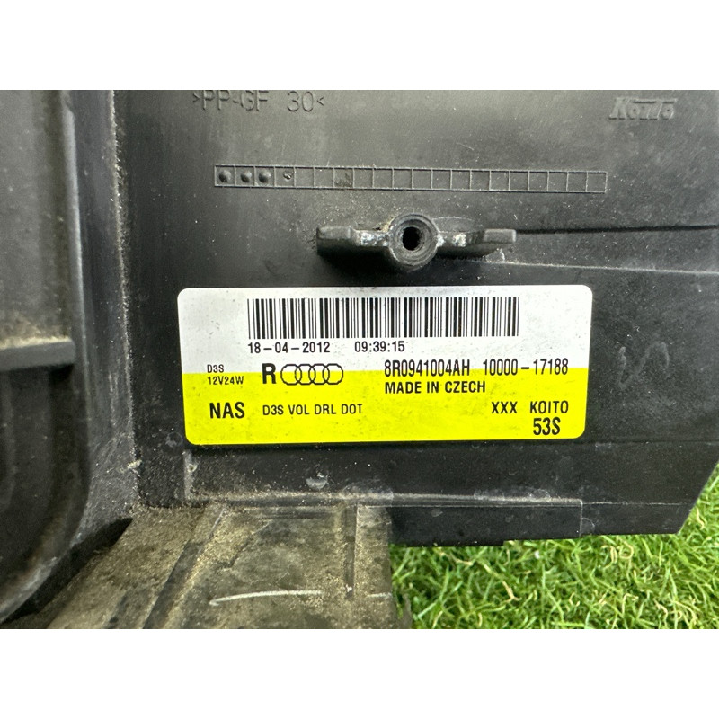 Фара (оптика) AUDI Q5 8R 2012 2.0 CAEB 8R0941030AH