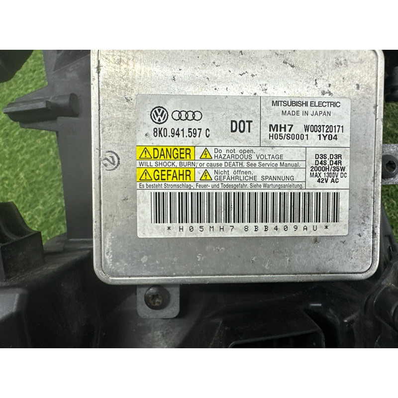 Фара (оптика) AUDI A4 B8 2012 2.0 CAEB 8K0941029AS