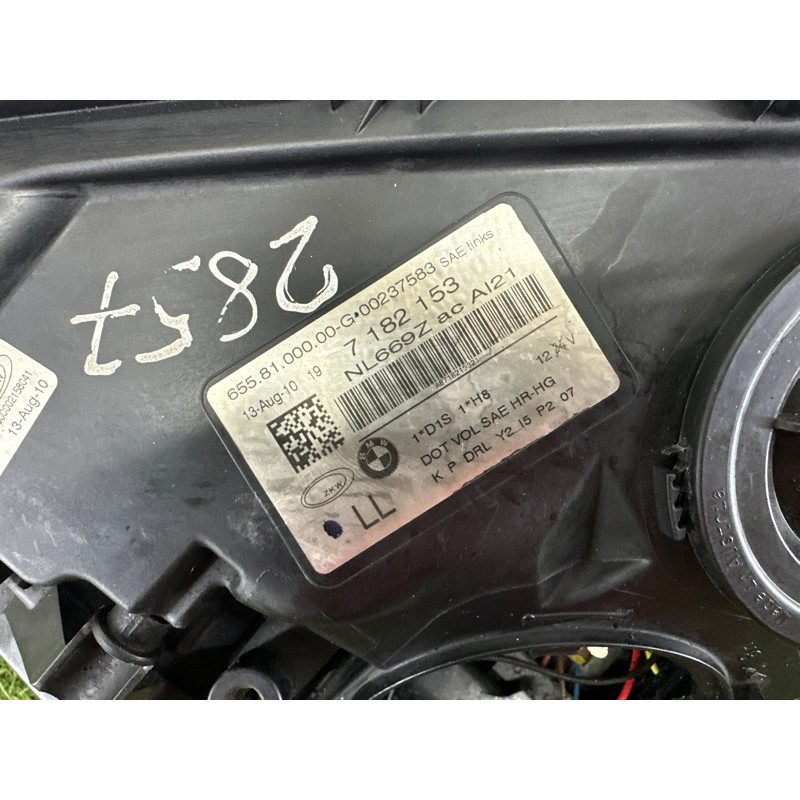 Фара (оптика) BMW 7-series F01 2011 3.0 N54 63117228423