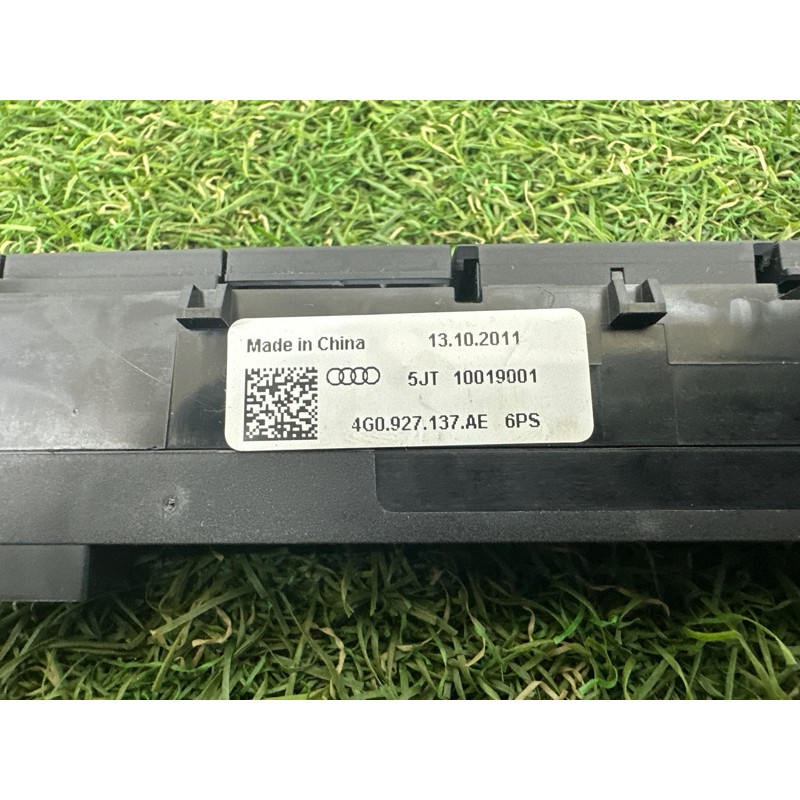 Блок кнопок (электрика / кнопки) AUDI A7 4G 2012 3.0 CGXB 4G0927137AE6PS