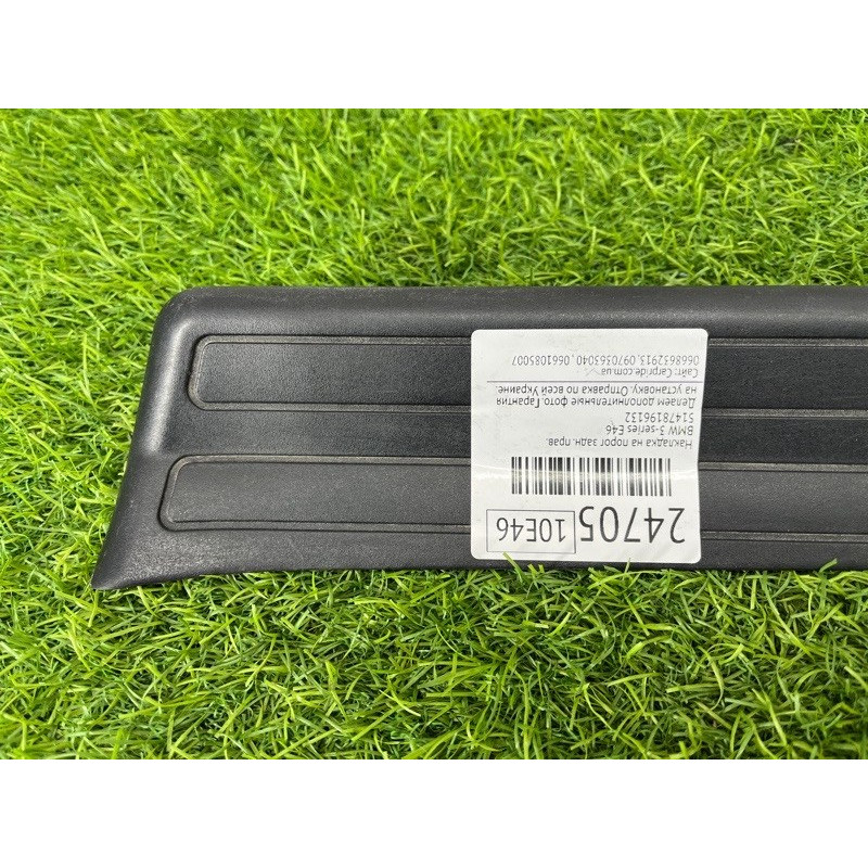 Накладка на порог (кузов и элементы) BMW 3-series E46 51478196132