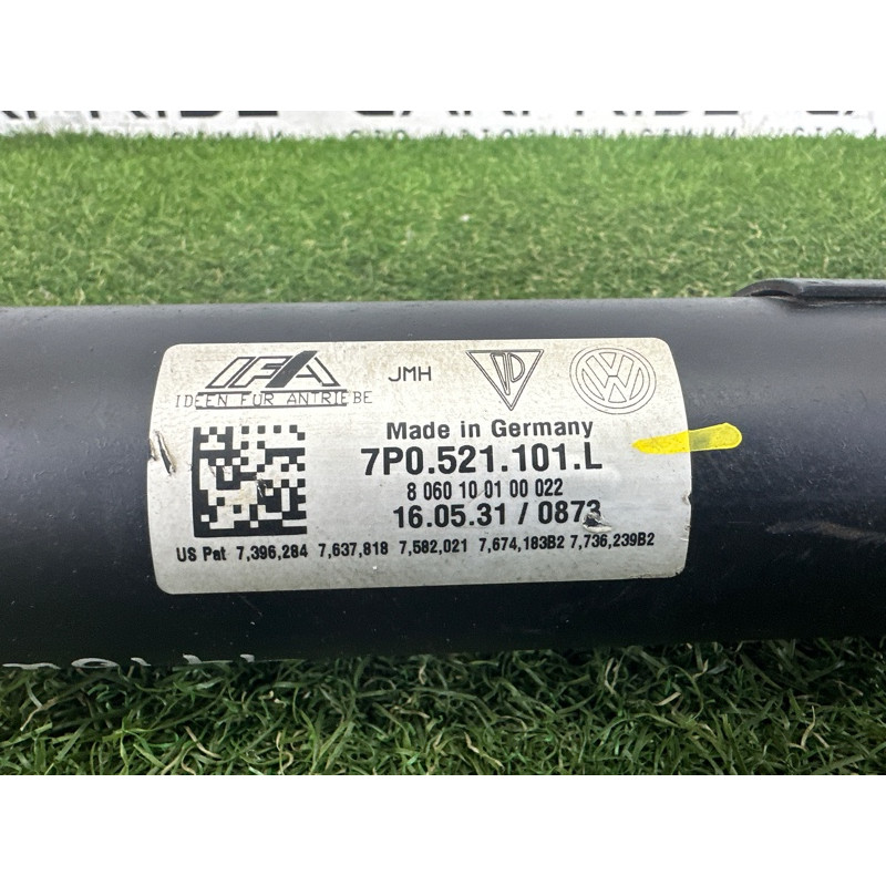 Карданный вал (трансмиссия) Volkswagen Touareg NF 2015 3.6 CGRA 7P0521101M