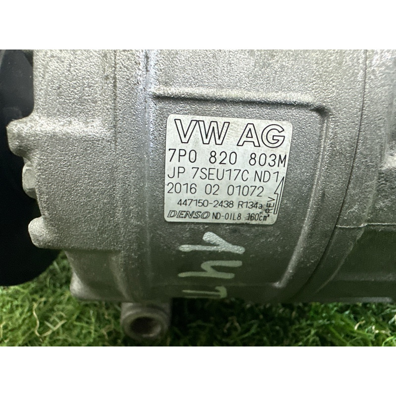 Компрессор кондиционера (отопление и кондиционирование) Volkswagen Touareg NF 2015 3.6 CGRA 7P0820803M