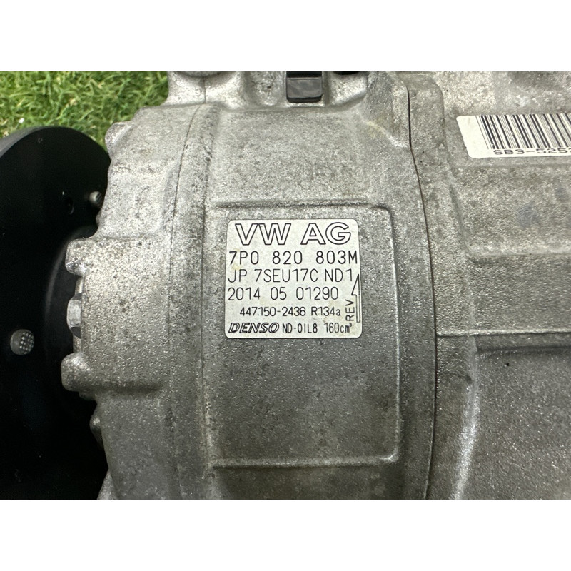 Компрессор кондиционера (отопление и кондиционирование) Volkswagen Touareg NF 2015 3.6 CGRA 7P0820803M
