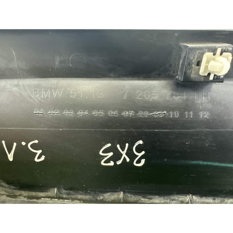 Накладка двери внешняя (кузов и элементы) BMW X3 F25 2013 3.0 N55B30 51137205781