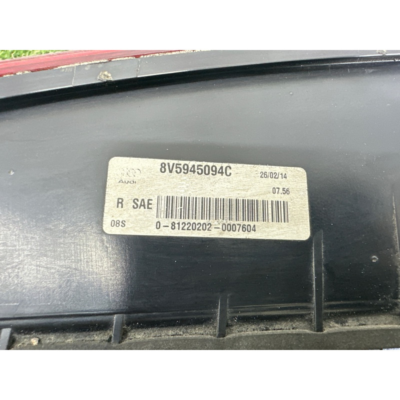 Задний фонарь (оптика) AUDI A3 8V 2015 1.8 CNSB 8V5945094C