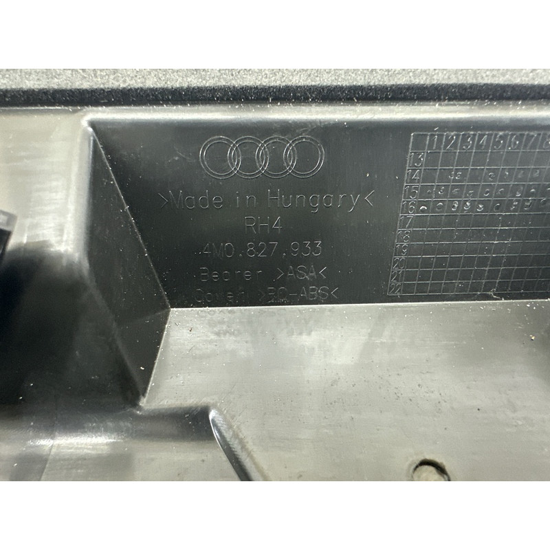 Спойлер (кузов і елементи) AUDI Q7 4M 2017 3.0 CREC 4M0827933BGRU