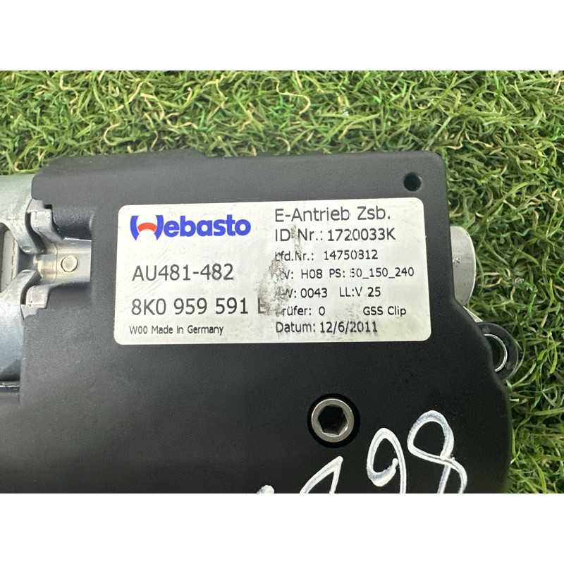 Мотор люка (электрика) AUDI A4 B8 2012 2.0 CAEB 8K0959591B