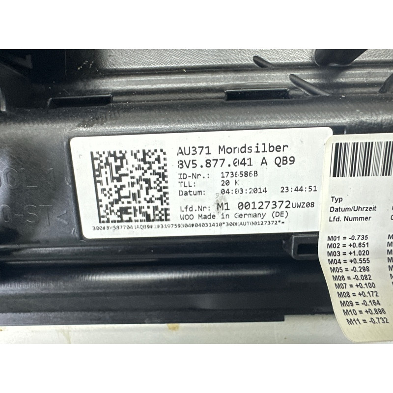 Люк (кузов и элементы) AUDI A3 8V 2015 1.8 CNSB 8V5877045A