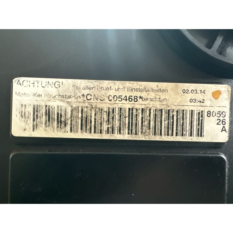 Двигатель (двигатель и элементы) AUDI A3 8V 2015 1.8 CNSB 06K100033P