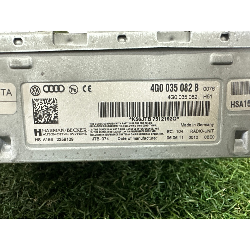 Блок радиоприемника (электрика / блоки управления) Volkswagen Touareg NF 2012 3.6 CGRA 4G0035080B