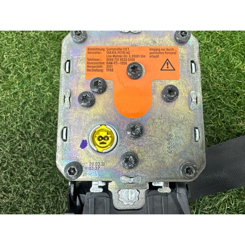 Ремень безопасности (airbag/безопасность) Volkswagen Touareg NF 2012 3.6 CGRA 7P0857705FHCP