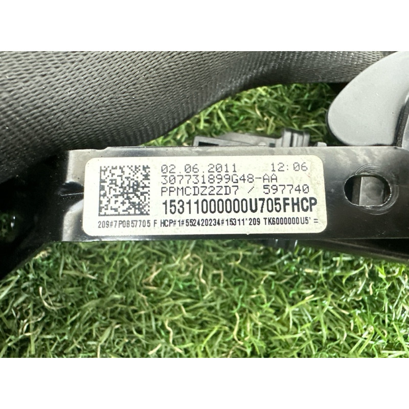 Ремень безопасности (airbag/безопасность) Volkswagen Touareg NF 2012 3.6 CGRA 7P0857705FHCP