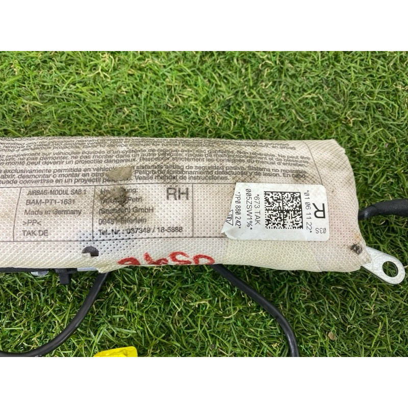 Airbag сидения (airbag/безопасность) Volkswagen Touareg NF 2012 3.6 CGRA 7P0880242D