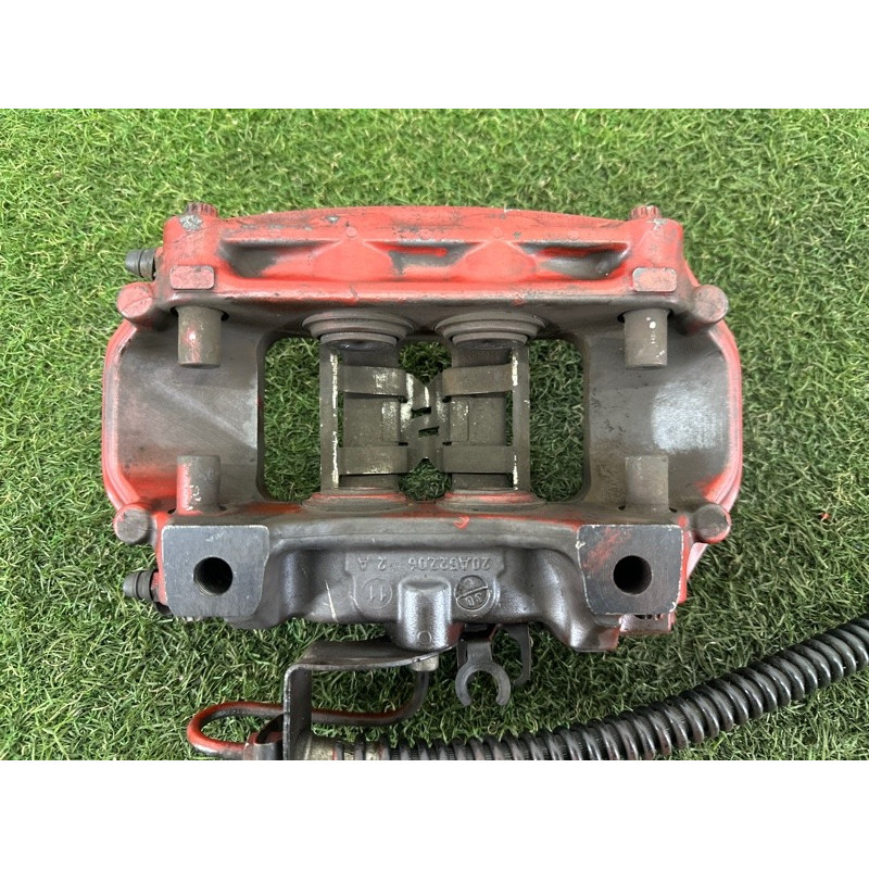 Суппорт тормозной (тормозная система) Volkswagen Touareg NF 2012 3.6 CGRA 7P6615424C