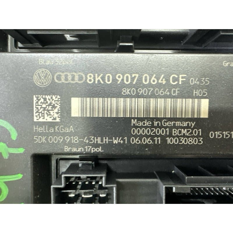Модуль BCM (электрика / блок управления) AUDI A4 B8 2012 2.0 CAEB 8K0907064CF