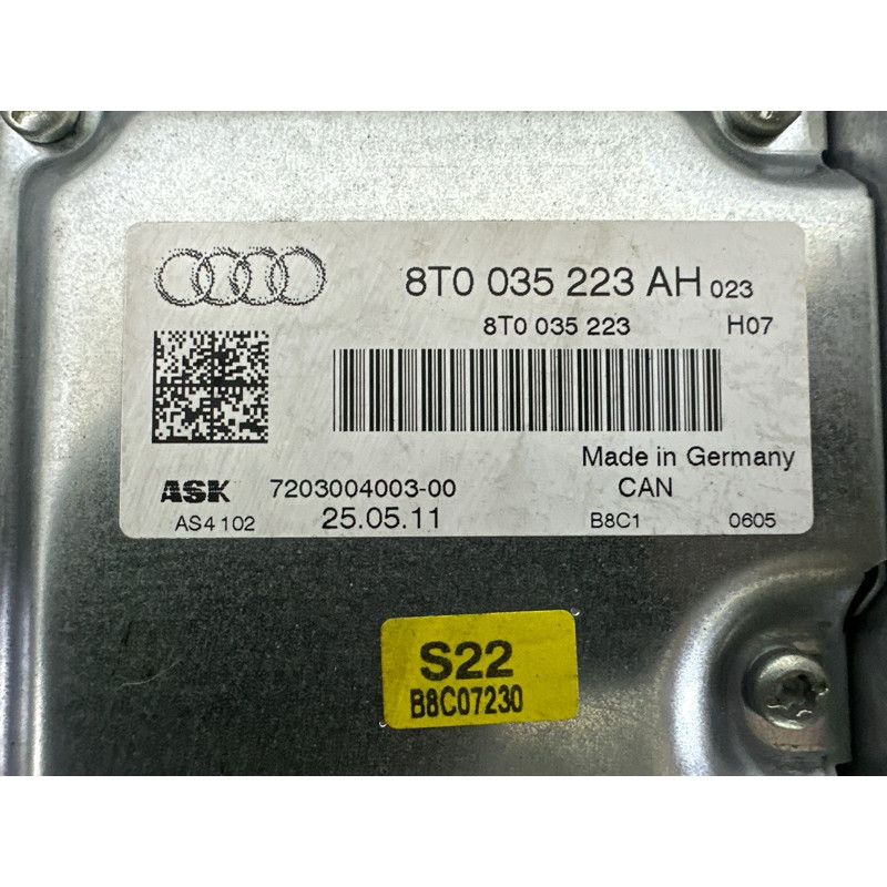 Усилитель звука (электрика) AUDI A4 B8 2012 2.0 CAEB 8T0035223AH