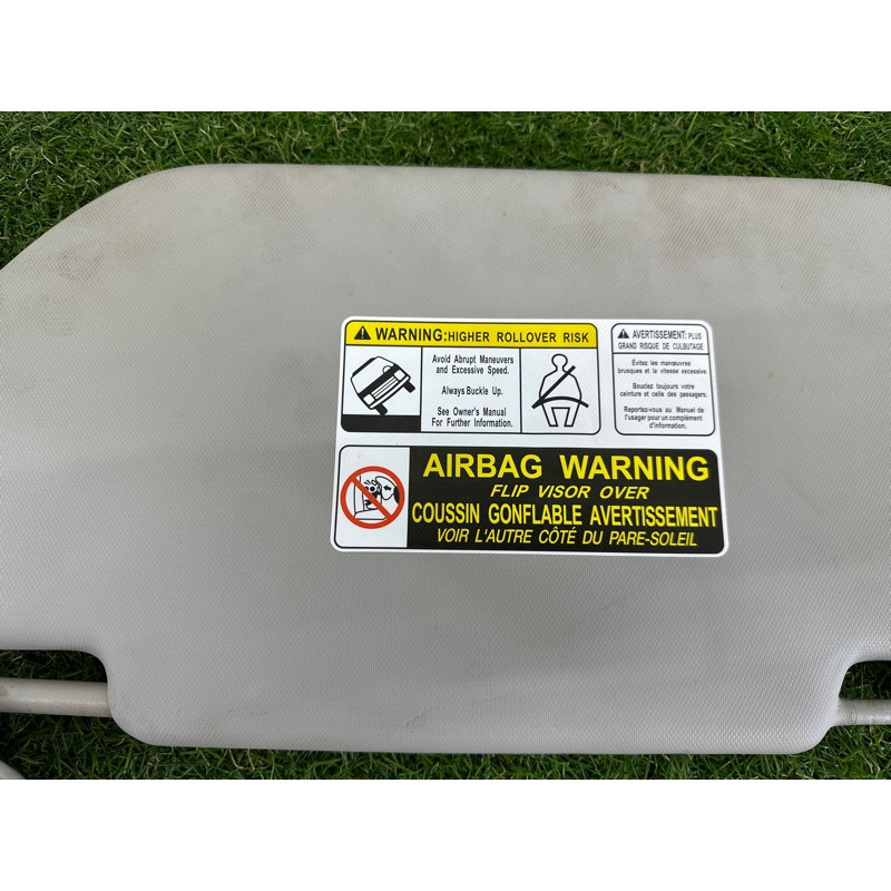 Козырек солнцезащитный (салон) Nissan Rogue T33 2021 2.5 PR25DD 964016RA0A