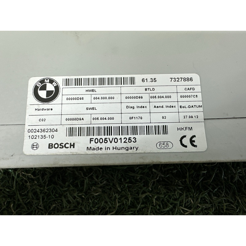 Блок управления крышки багажника (электрика / блоки управления) BMW X3 F25 2013 3.0 N55B30 61357327886