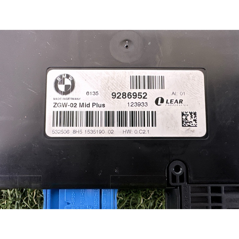 Блок управления ZGW (электрика / блоки управления) BMW X3 F25 2013 3.0 N55B30 61355B5DFC7