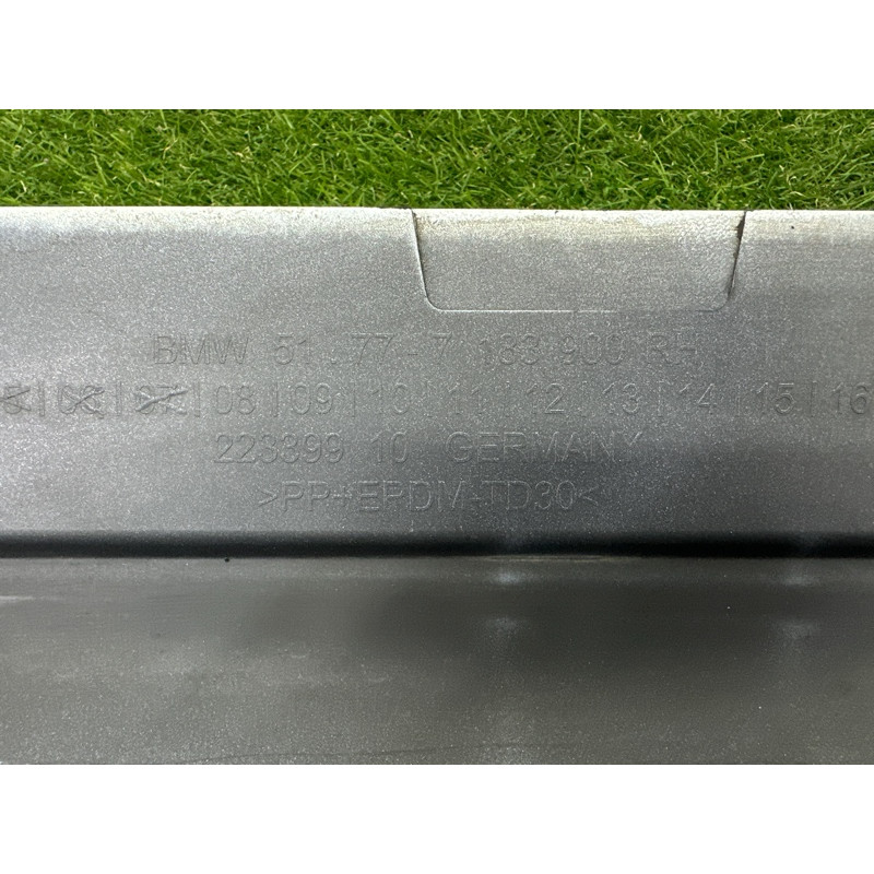 Накладка на порог (кузов и элементы) BMW 7-series F01 2011 3.0 N54 51777225838