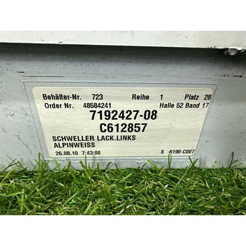 Накладка на порог (кузов и элементы) BMW 7-series F01 2011 3.0 N54 51777225837