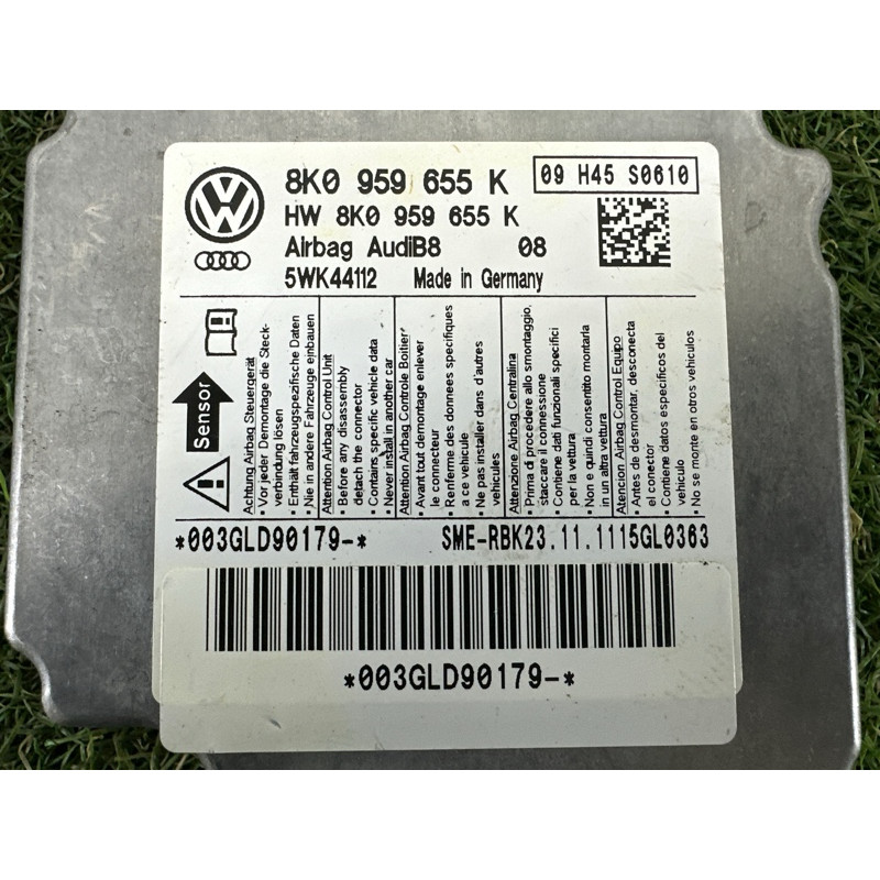 Блок управления airbag (airbag/безопасность) AUDI A4 B8 2012 2.0 CAEB 8K0959655K