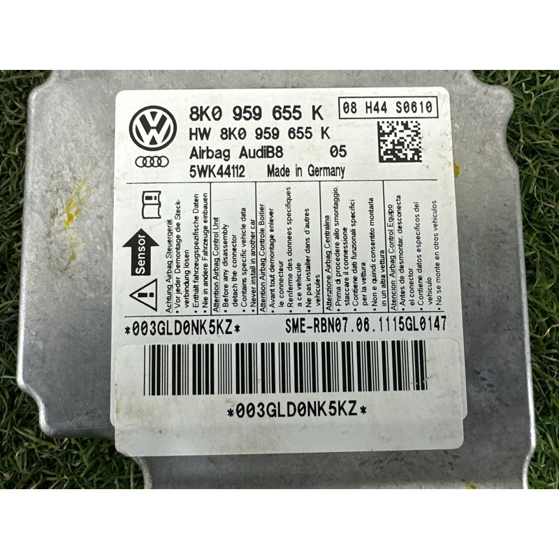 Блок управления airbag (airbag/безопасность) AUDI A4 B8 2012 2.0 CAEB 8K0959655K