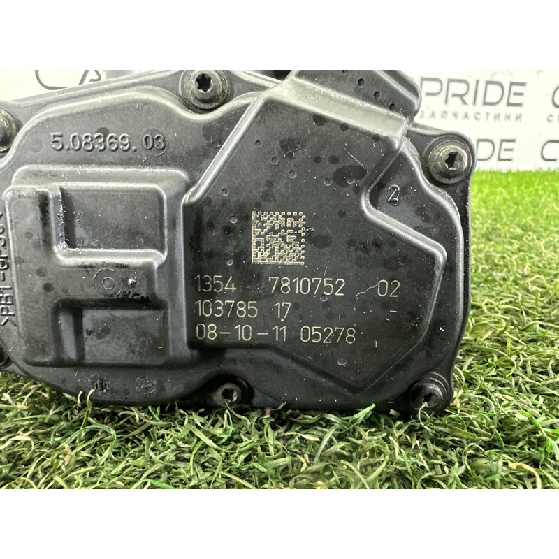Дроссельная заслонка (электрика двигателя) BMW 5-series F10 2011 2.0 N47N 13547810752