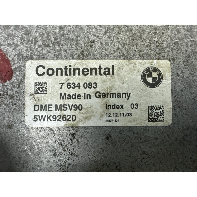 Блок управления двигателем (электрика / блок управления) BMW X3 F25 2012 3.0 12148623493