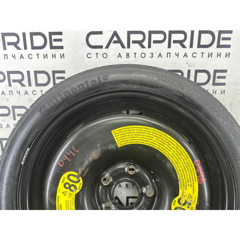 Запасное колесо (аксессуары) AUDI A3 8V 2016 1.8 CNSB 5K0601011AA