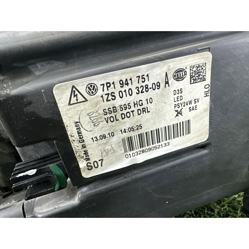 Фара (оптика) Volkswagen Touareg NF 2012 3.0 Hybrid CGFA 7P1941751A