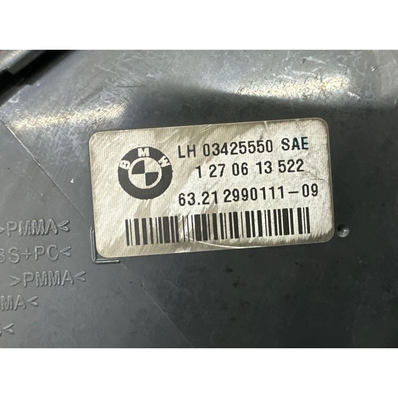 Задний фонарь (оптика) BMW X1 E84 2014 2.0 63212990111