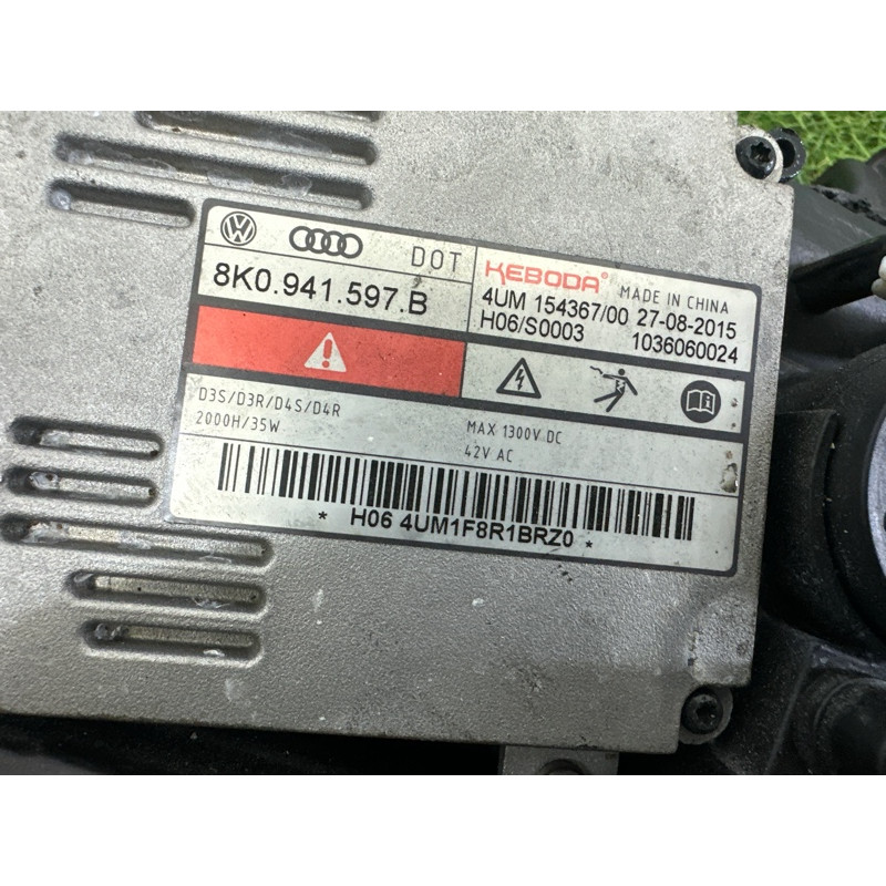 Фара (оптика) AUDI A3 8V 2016 1.8 CNSB 8V0941043B