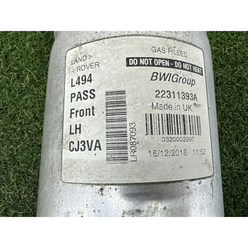 Пневмоамортизатор підвіски (подвеска) LAND ROVER RANGE ROVER Sport L494 2016 3.0 Diesel LR087093