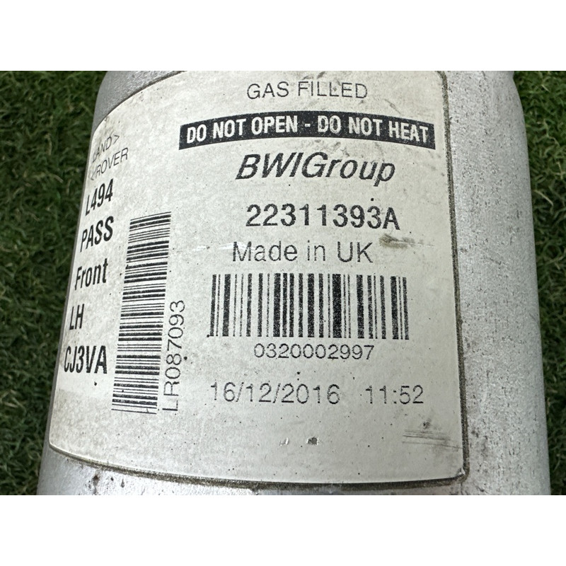 Пневмоамортизатор підвіски (подвеска) LAND ROVER RANGE ROVER Sport L494 2016 3.0 Diesel LR087093