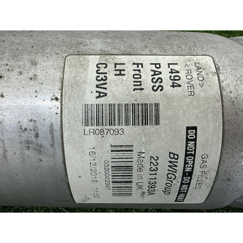 Пневмоамортизатор підвіски (подвеска) LAND ROVER RANGE ROVER Sport L494 2016 3.0 Diesel LR087093