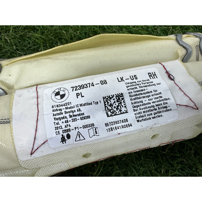 Airbag шторка (airbag/безопасность) BMW 3-series F30 2013 2.0 72127311202