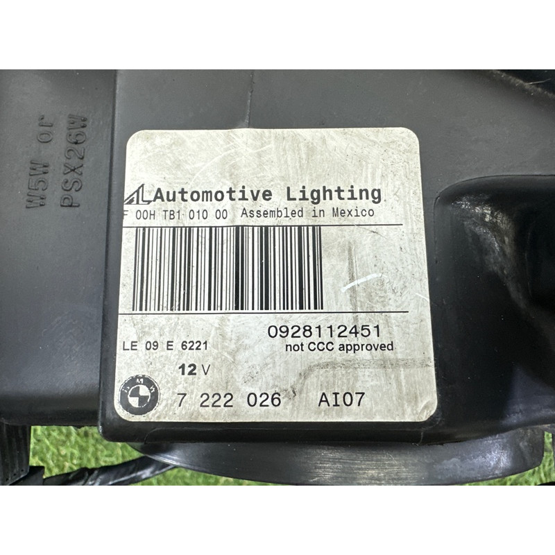 Фара (оптика) BMW X3 F25 2012 3.0 63117222026